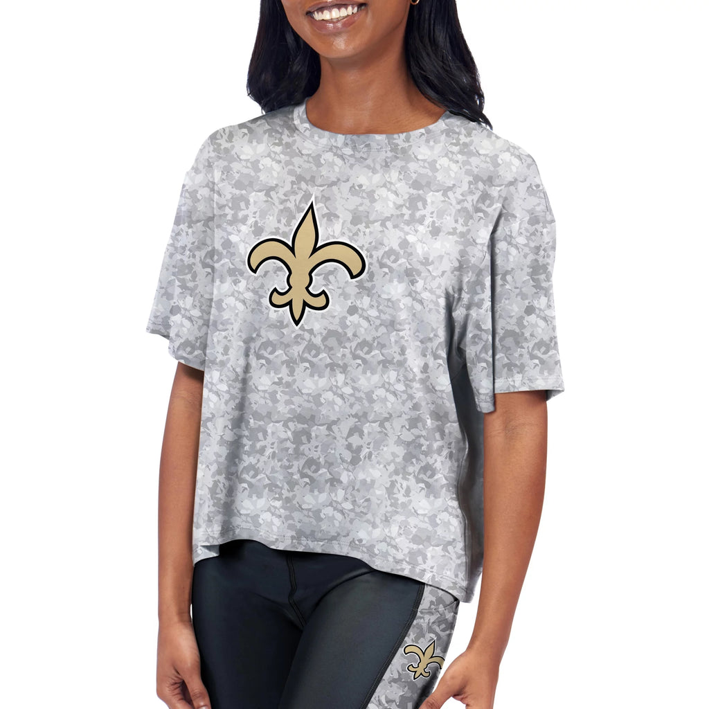 Gray Cropped T-Shirt L899824