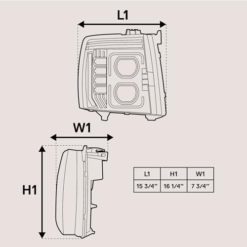 LED Headlight Assembly Replacement with Amber Sequential Turn Signal E350