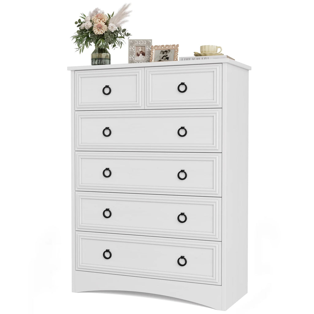 6 Drawer Wood Dresser H4531