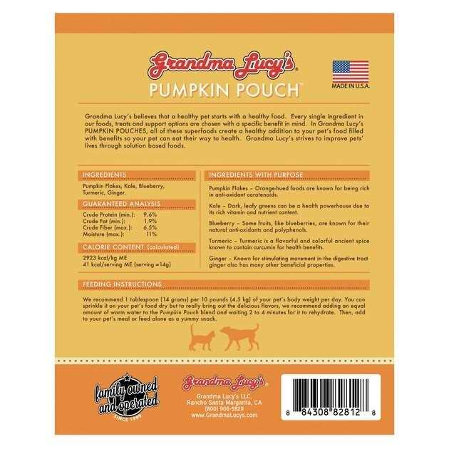 Pumpkin Pouch Pet Supplies V57314