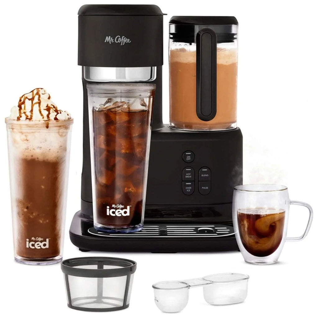 3-in-1 Iced and Hot Coffee and Tea Maker and Blender with Reusable Filter K5447