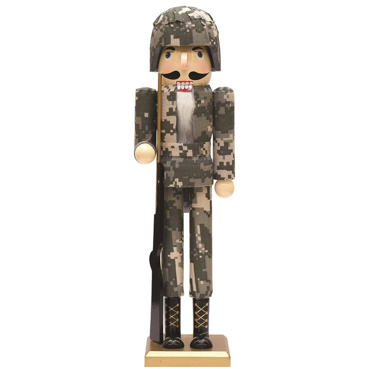 15" Wooden Christmas Nutcracker G854415