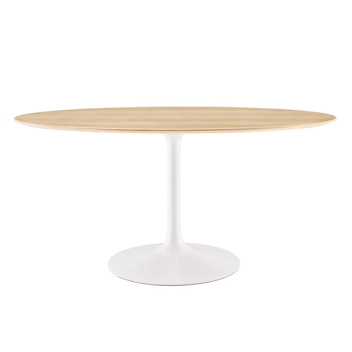 60" Oval Natural Wood Grain Dining Table K36190