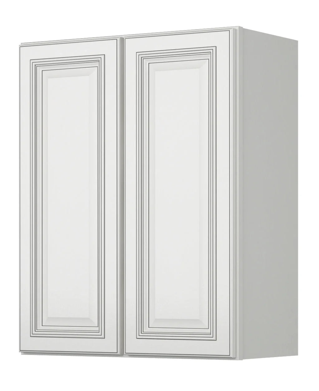White 24" x 30" Double Door Wall Cabinet C619