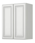 White 24" x 30" Double Door Wall Cabinet C619