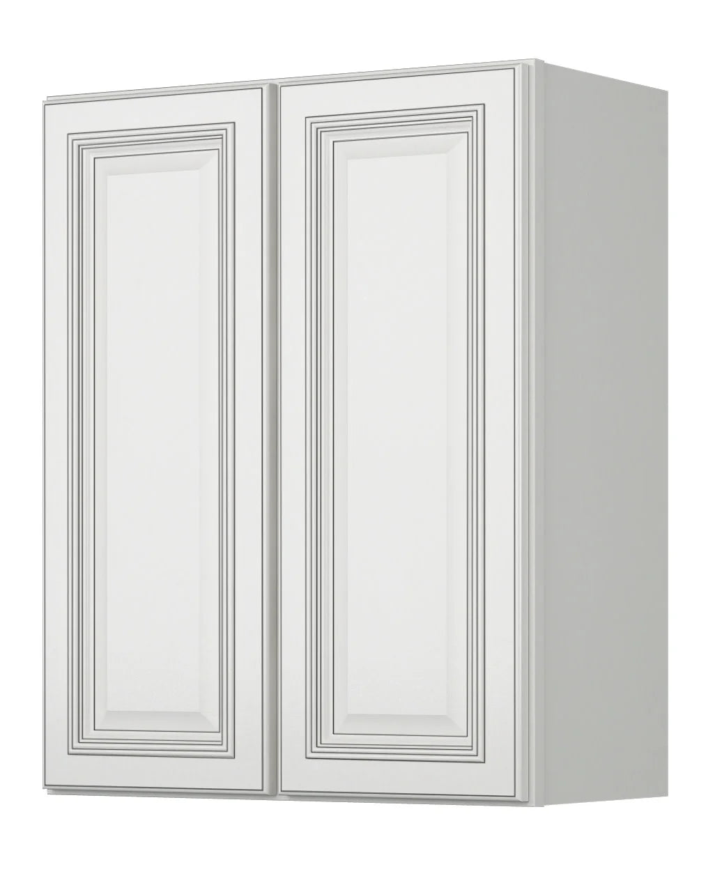 White 24" x 30" Double Door Wall Cabinet C619
