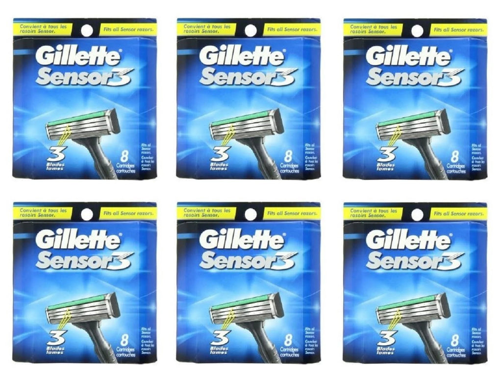 Refill Blade Cartridges, 8 Count (Pack of 6) U6247