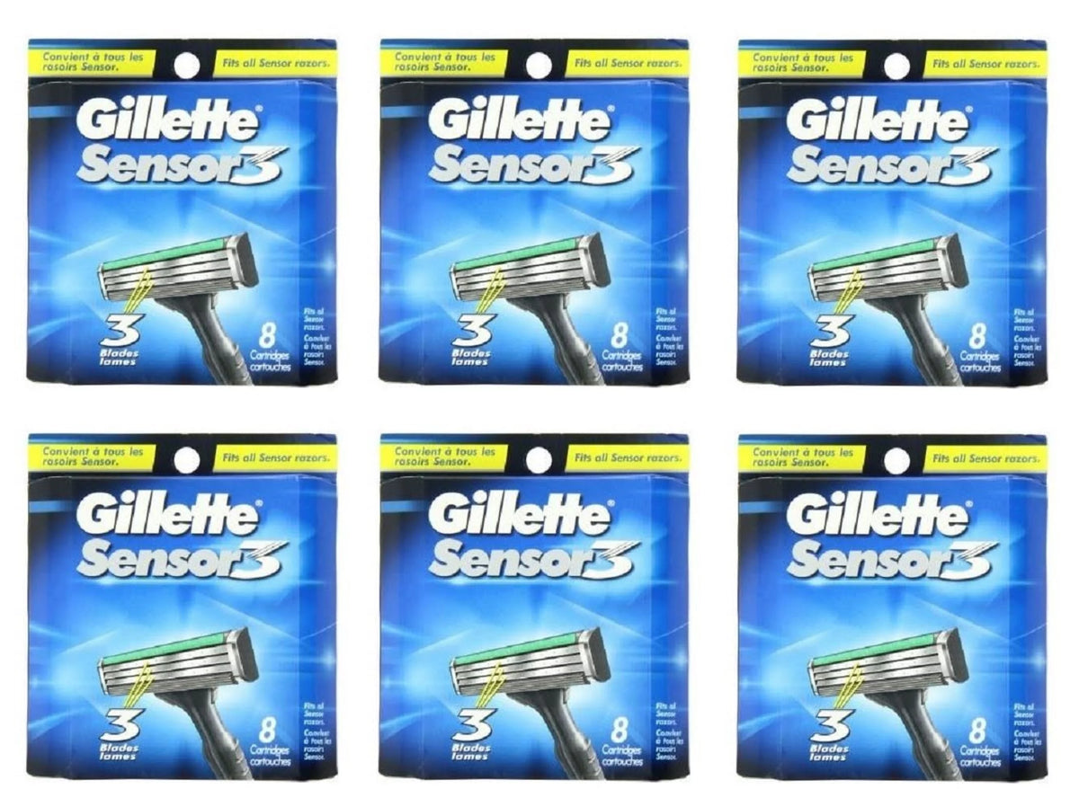Refill Blade Cartridges, 8 Count (Pack of 6) U6247