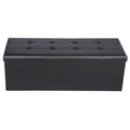 43 Inches Folding Storage Ottoman Bench M182241