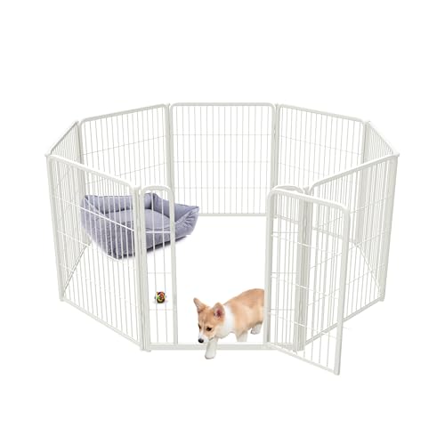 Heavy Duty 32 Inch 6 Panels Black Dog Playpen P985