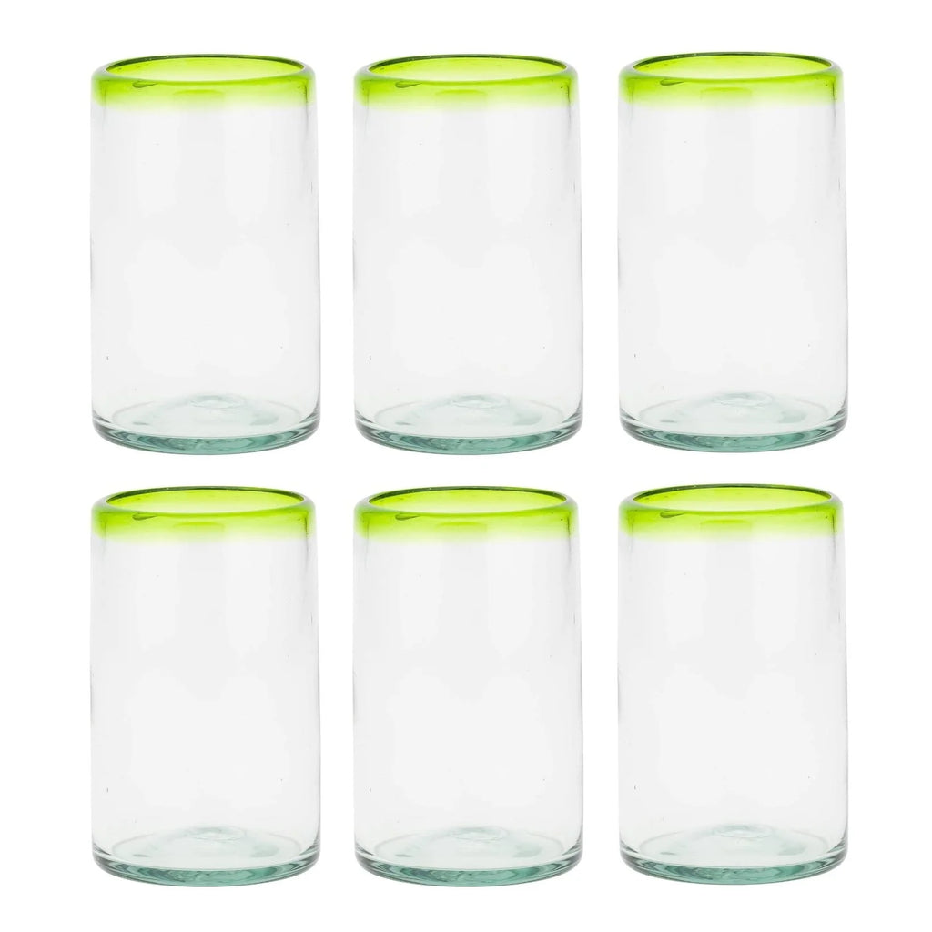 Set of 6 16 oz Hiball Glasses I88556